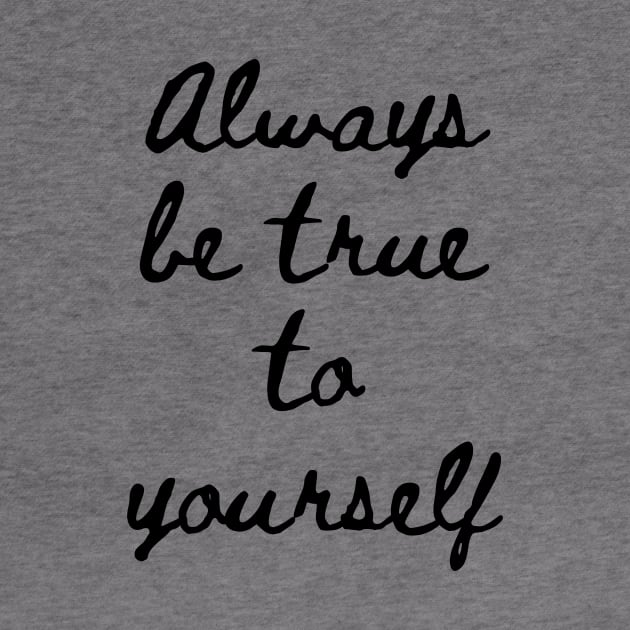 Always be True to Yourself by GMAT